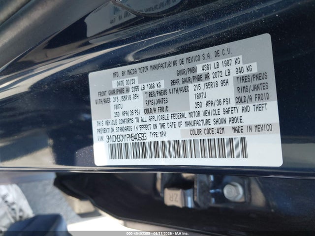 Mazda Cx-30 2.5 S Preferred 2023 3MVDMBCM1PM540933 Image 9
