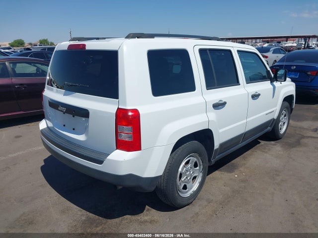 2016 Jeep Patriot Sport მანქანა იყიდება აუქციონზე, vin: 1C4NJPBA9GD719929, აუქციონის ნომერი: 45402400