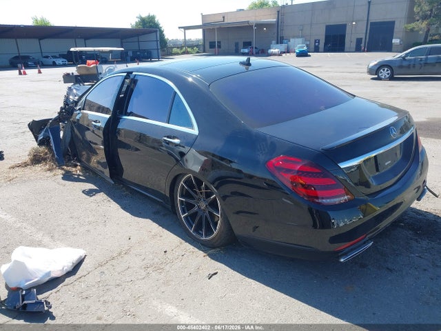 Aukcja sprzedaży 2019 Mercedes-benz S 450, vin: WDDUG6GB8KA493758, numer aukcji: 45402402