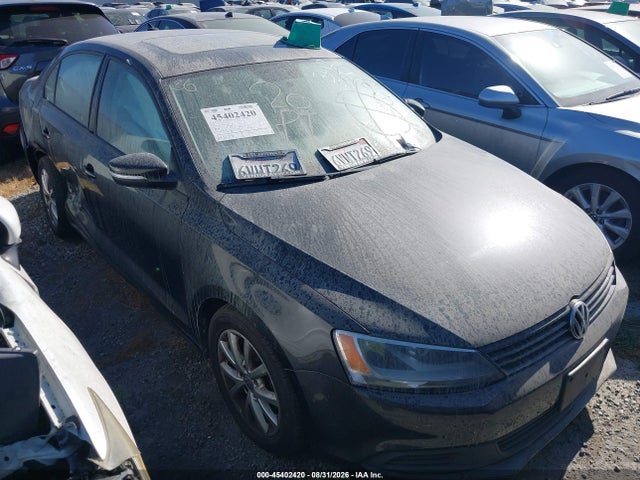 2012 Volkswagen Jetta 2.5l Se მანქანა იყიდება აუქციონზე, vin: 3VWDP7AJ3CM131824, აუქციონის ნომერი: 45402420