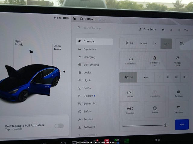 Продаж на аукціоні авто 2018 Tesla Model 3 Long Range/mid Range, vin: 5YJ3E1EA8JF009036, номер лоту: 45402434