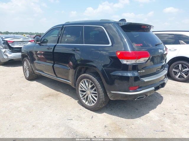 Aukcja sprzedaży 2017 Jeep Grand Cherokee Summit 4x4, vin: 1C4RJFJG1HC772651, numer aukcji: 45402445