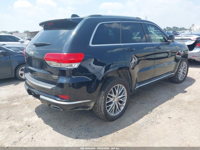 Aukcja sprzedaży 2017 Jeep Grand Cherokee Summit 4x4, vin: 1C4RJFJG1HC772651, numer aukcji: 45402445