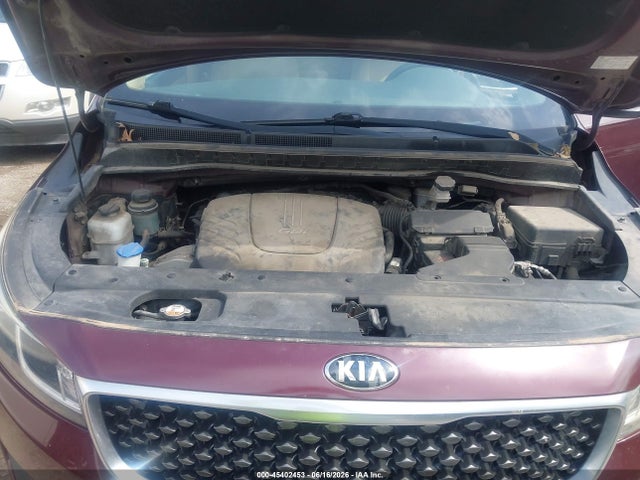 2015 Kia Sedona Lx მანქანა იყიდება აუქციონზე, vin: KNDMB5C18F6024159, აუქციონის ნომერი: 45402453