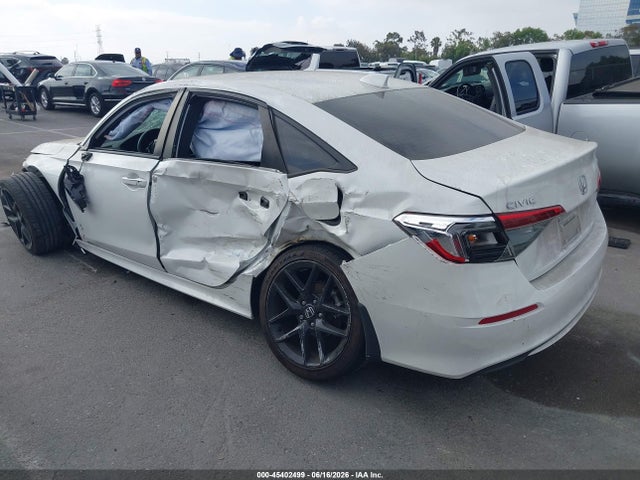 45402499 :رقم المزاد ، 2HGFE2F50RH512944 vin ، 2024 Honda Civic Sport مزاد بيع
