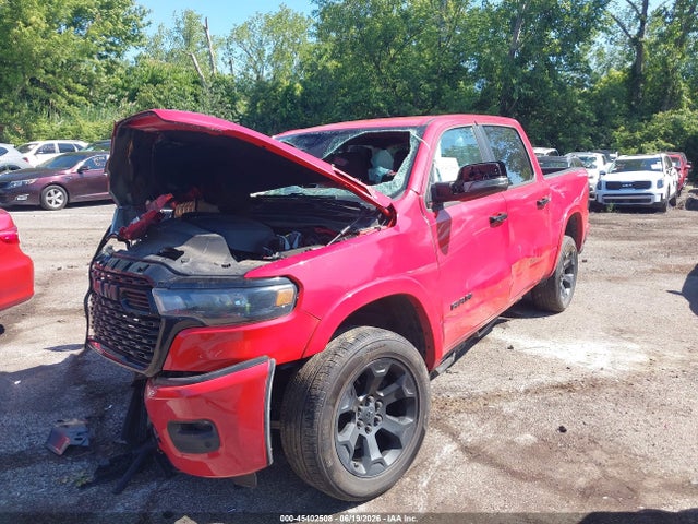2025 Ram 1500 Big Horn  4x4 5'7 Box მანქანა იყიდება აუქციონზე, vin: 1C6SRFFP7SN520263, აუქციონის ნომერი: 45402508