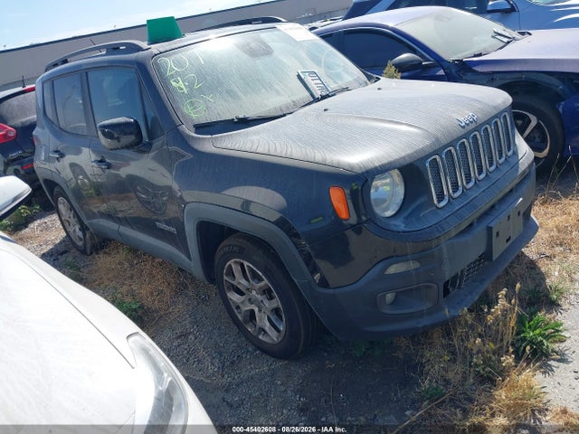 Продажа на аукционе авто 2017 Jeep Renegade Latitude Fwd, vin: ZACCJABBXHPF00154, номер лота: 45402608