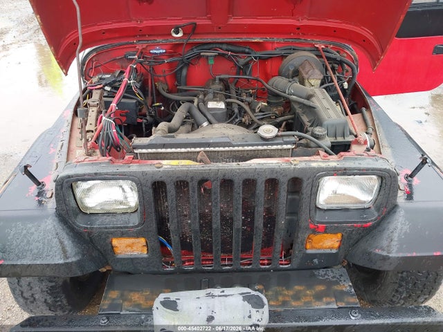 1993 Jeep Wrangler / Yj S მანქანა იყიდება აუქციონზე, vin: 1J4FY19P1PP207596, აუქციონის ნომერი: 45402722