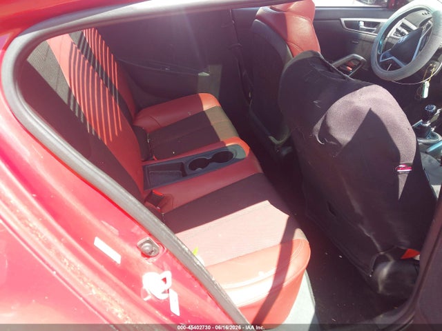Aukcja sprzedaży 2013 Hyundai Veloster Base W/red, vin: KMHTC6AD3DU142653, numer aukcji: 45402730