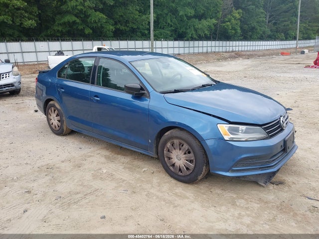 2015 Volkswagen Jetta 2.0l S მანქანა იყიდება აუქციონზე, vin: 3VW2K7AJ3FM279725, აუქციონის ნომერი: 45402764