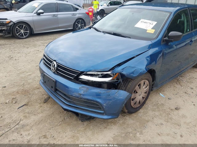 2015 Volkswagen Jetta 2.0l S მანქანა იყიდება აუქციონზე, vin: 3VW2K7AJ3FM279725, აუქციონის ნომერი: 45402764