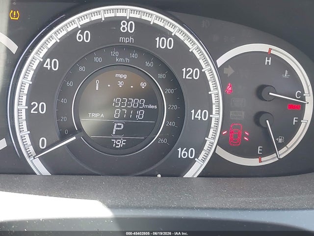 1HGCR2F84GA124709 Honda Accord Ex-l