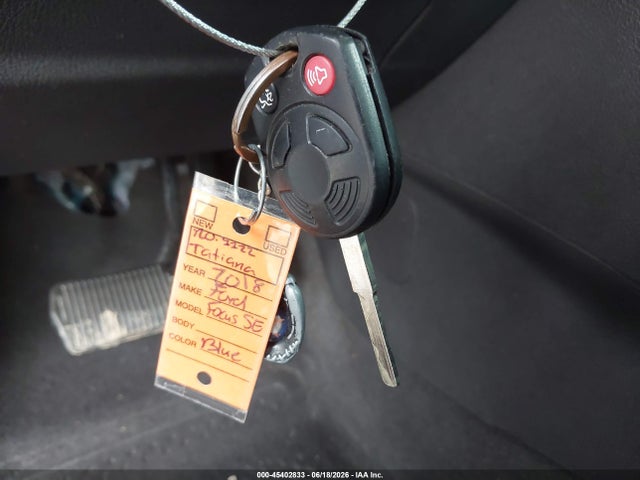 45402833 :رقم المزاد ، 1FADP3FE8JL319654 vin ، 2018 Ford Focus Se مزاد بيع