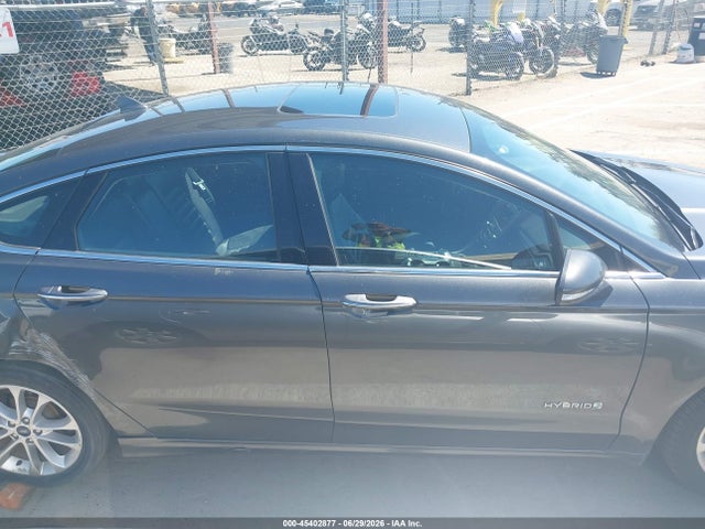 Ford Fusion Hybrid Sel 2019 3FA6P0MU4KR253057 Image 13