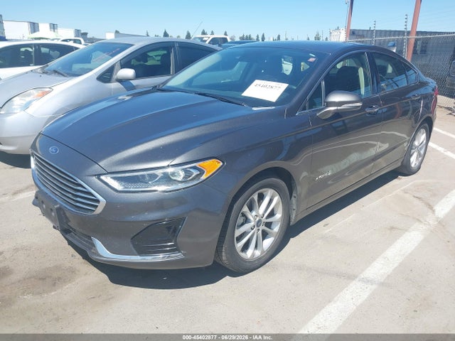 Ford Fusion Hybrid Sel 2019 3FA6P0MU4KR253057 Image 2