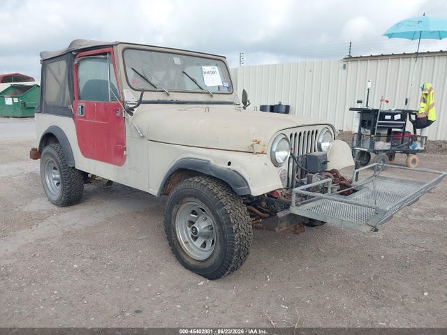 Aukcja sprzedaży 1983 Jeep Jeep Cj7, vin: 1JCCM87A8DT020725, numer aukcji: 45402881