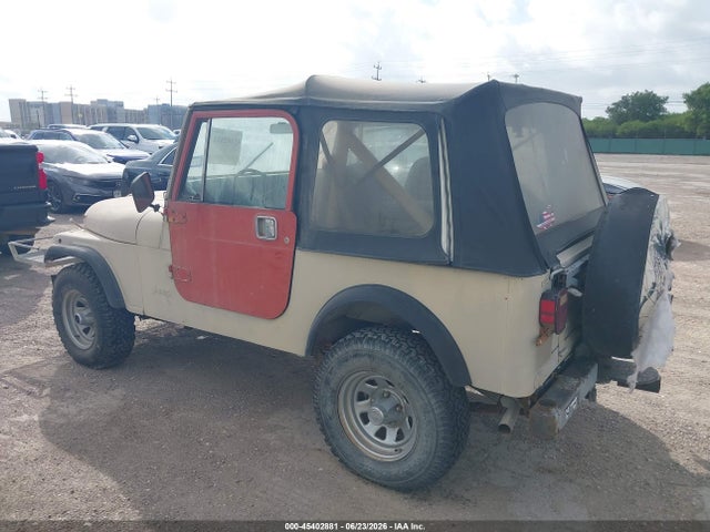 Aukcja sprzedaży 1983 Jeep Jeep Cj7, vin: 1JCCM87A8DT020725, numer aukcji: 45402881