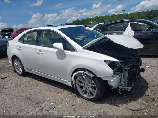 2010 Lexus Hs 250h Premium მანქანა იყიდება აუქციონზე, vin: JTHBB1BA2A2026375, აუქციონის ნომერი: 45402955