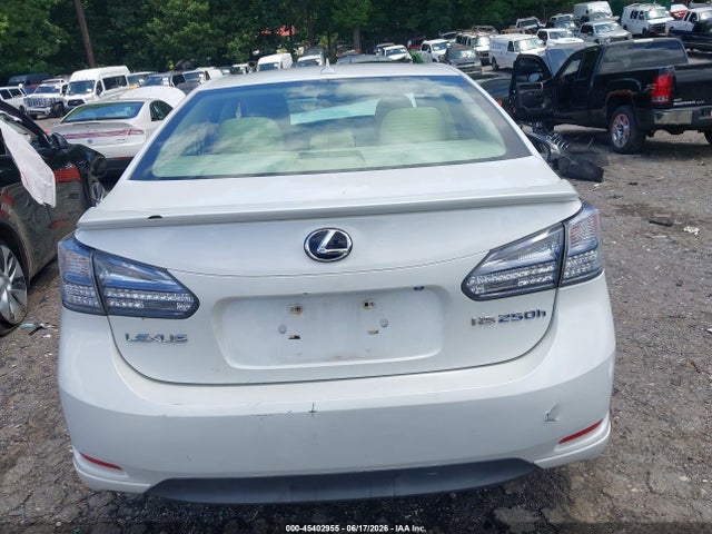 2010 Lexus Hs 250h Premium მანქანა იყიდება აუქციონზე, vin: JTHBB1BA2A2026375, აუქციონის ნომერი: 45402955