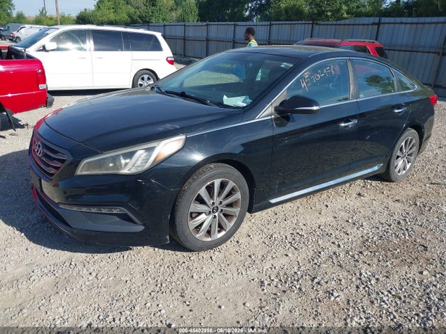 2015 Hyundai Sonata Sport მანქანა იყიდება აუქციონზე, vin: 5NPE34AF8FH092512, აუქციონის ნომერი: 45402958