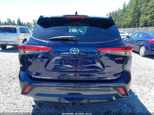 Toyota Highlander Hybrid Limited 2021 5TDXBRCH6MS528501 Image 17