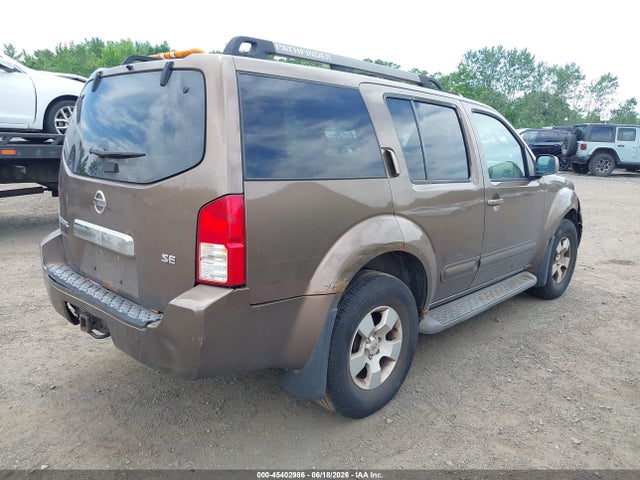 Auction sale of the 2005 Nissan Pathfinder Se, vin: 5N1AR18W25C751045, lot number: 45402986