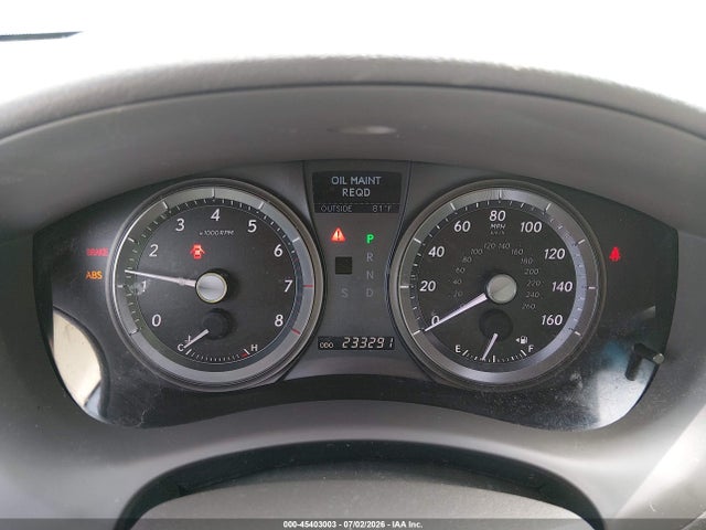 Продажа на аукционе авто 2008 Lexus Es 350, vin: JTHBJ46G682217262, номер лота: 45403003