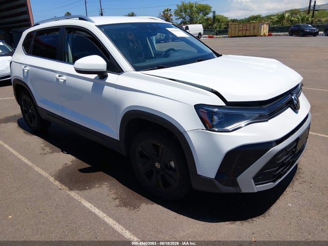 2025 Volkswagen Taos 1.5t Se მანქანა იყიდება აუქციონზე, vin: 3VVSC7B20SM034108, აუქციონის ნომერი: 45403063
