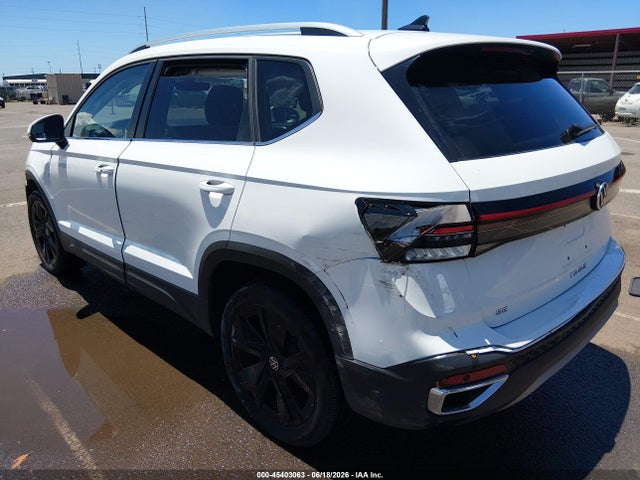 2025 Volkswagen Taos 1.5t Se მანქანა იყიდება აუქციონზე, vin: 3VVSC7B20SM034108, აუქციონის ნომერი: 45403063