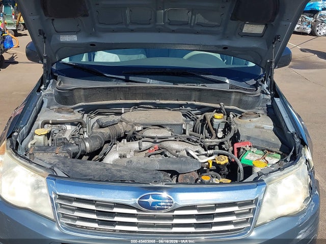 2010 Subaru Forester 2.5x მანქანა იყიდება აუქციონზე, vin: JF2SH6BC9AH793525, აუქციონის ნომერი: 45403068