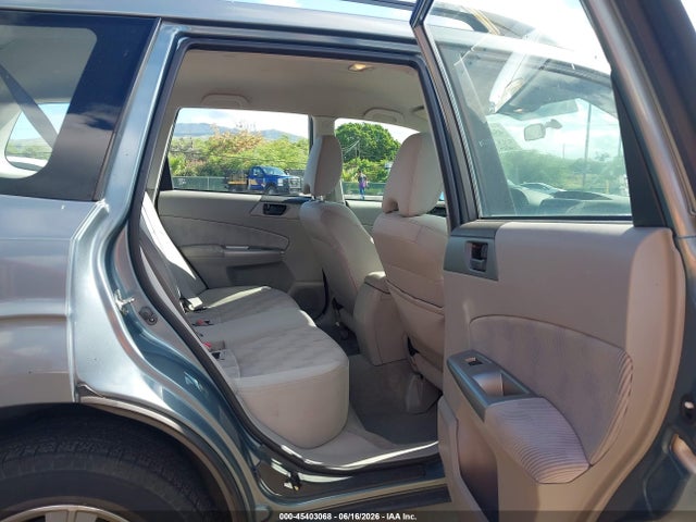 2010 Subaru Forester 2.5x მანქანა იყიდება აუქციონზე, vin: JF2SH6BC9AH793525, აუქციონის ნომერი: 45403068