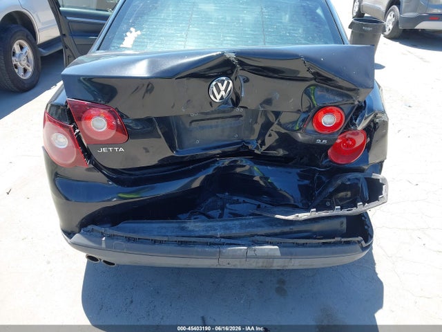 2008 Volkswagen Jetta Se/sel მანქანა იყიდება აუქციონზე, vin: 3VWRZ71K48M196827, აუქციონის ნომერი: 45403190