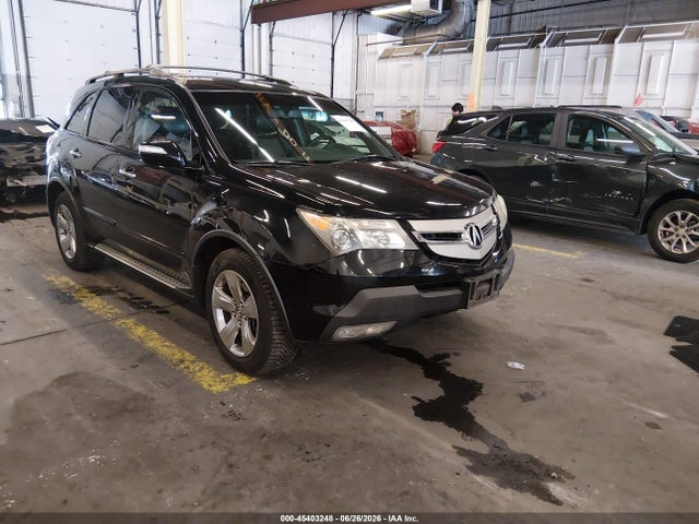 45403248 :رقم المزاد ، 2HNYD28739H528204 vin ، 2009 Acura Mdx Sport Package مزاد بيع