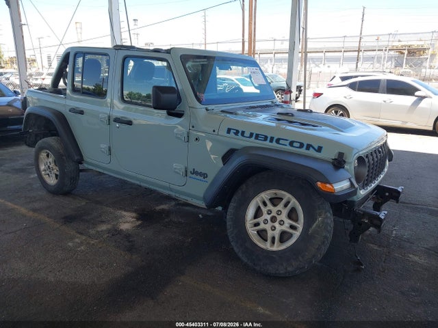 Aukcja sprzedaży 2024 Jeep Wrangler 4xe Rubicon 4xe, vin: 1C4RJXR69RW295095, numer aukcji: 45403311