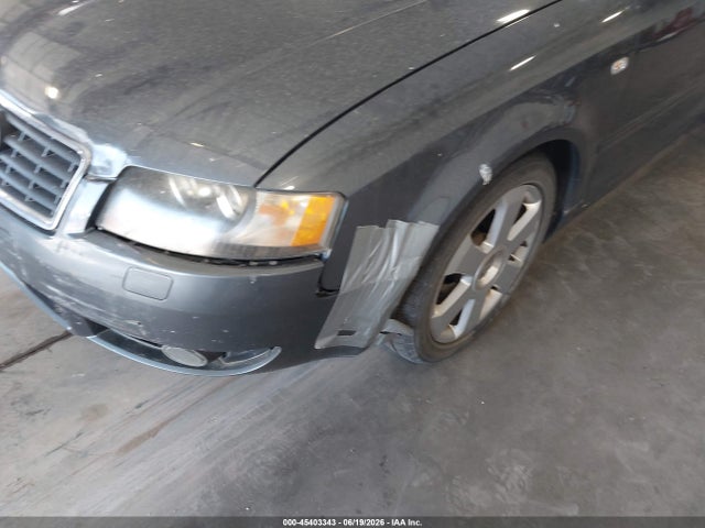 2006 Audi A4 3.0 მანქანა იყიდება აუქციონზე, vin: WAUDT48H86K010456, აუქციონის ნომერი: 45403343