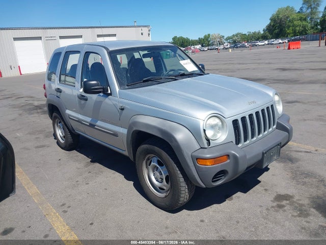 2002 Jeep Liberty Sport მანქანა იყიდება აუქციონზე, vin: 1J4GL48K42W345805, აუქციონის ნომერი: 45403354