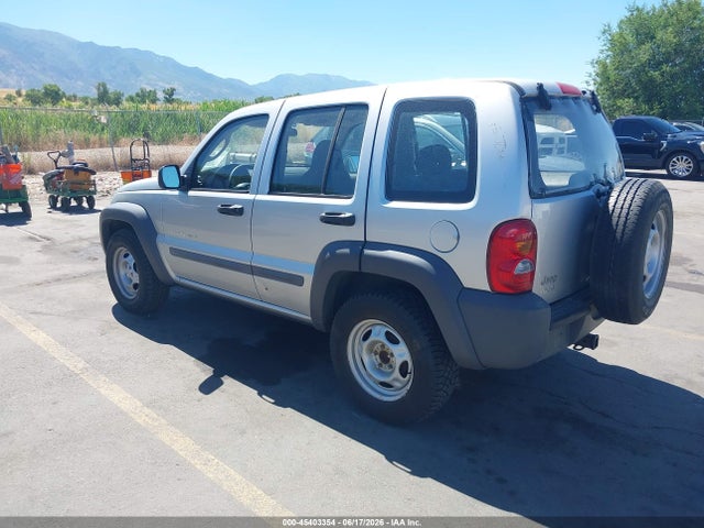 2002 Jeep Liberty Sport მანქანა იყიდება აუქციონზე, vin: 1J4GL48K42W345805, აუქციონის ნომერი: 45403354