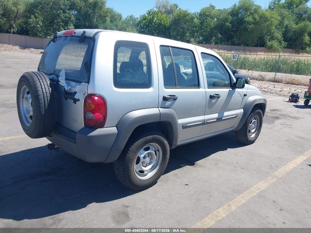 2002 Jeep Liberty Sport მანქანა იყიდება აუქციონზე, vin: 1J4GL48K42W345805, აუქციონის ნომერი: 45403354