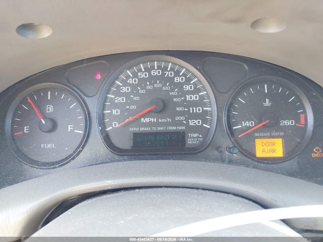 Aukcja sprzedaży 2000 Chevrolet Impala, vin: 2G1WF52E1Y9368275, numer aukcji: 45403427