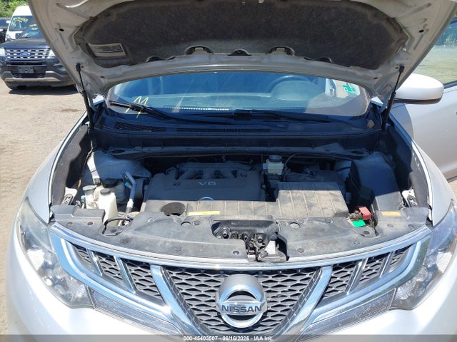 2011 Nissan Murano Le მანქანა იყიდება აუქციონზე, vin: JN8AZ1MW6BW176862, აუქციონის ნომერი: 45403507