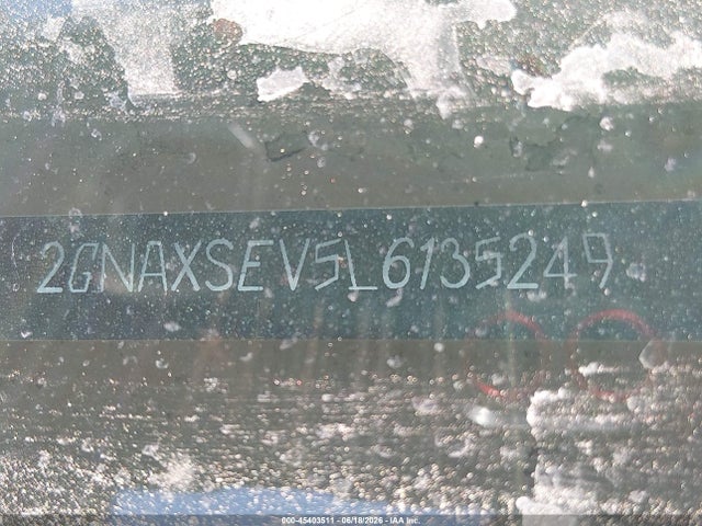 2GNAXSEV5L6135249 Chevrolet Equinox Awd Ls