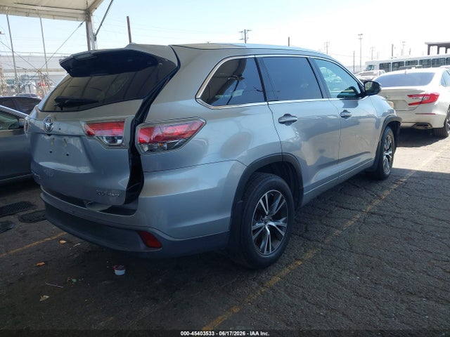 5TDJKRFHXGS286026 Toyota Highlander Xle V6