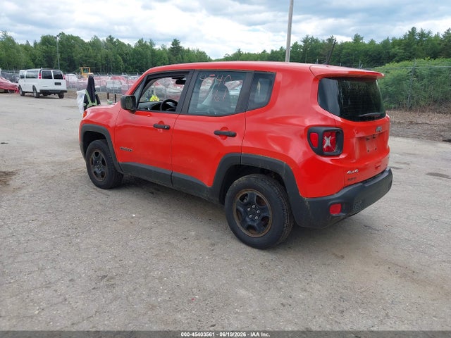 Auction sale of the 2018 Jeep Renegade Sport 4x4, vin: ZACCJBAB6JPJ06161, lot number: 45403561