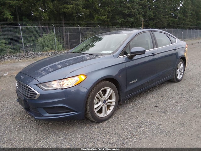 Ford Fusion Hybrid S 2018 3FA6P0UU4JR261688 Image 2