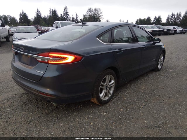 Ford Fusion Hybrid S 2018 3FA6P0UU4JR261688 Image 4