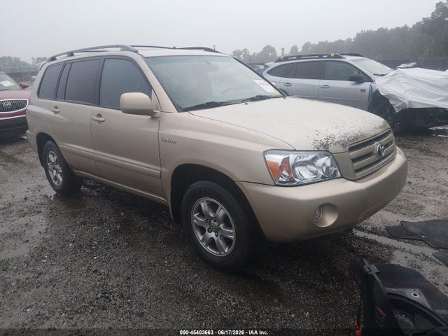 Продаж на аукціоні авто 2005 Toyota Highlander Limited V6, vin: JTEDP21A850065861, номер лоту: 45403663
