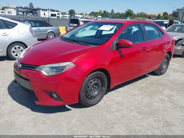 45403667 :رقم المزاد ، 5YFBURHE1GP519012 vin ، 2016 Toyota Corolla Le مزاد بيع