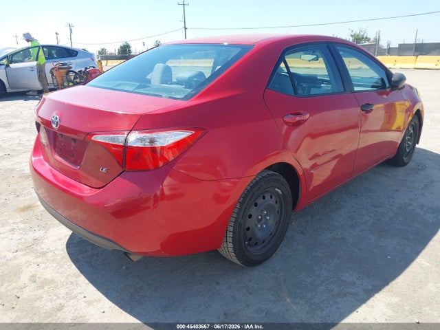 45403667 :رقم المزاد ، 5YFBURHE1GP519012 vin ، 2016 Toyota Corolla Le مزاد بيع