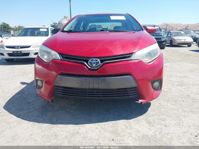 45403667 :رقم المزاد ، 5YFBURHE1GP519012 vin ، 2016 Toyota Corolla Le مزاد بيع
