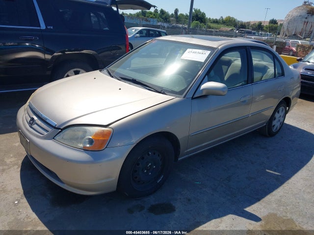 Продаж на аукціоні авто 2002 Honda Civic Ex, vin: JHMES26782S003203, номер лоту: 45403685